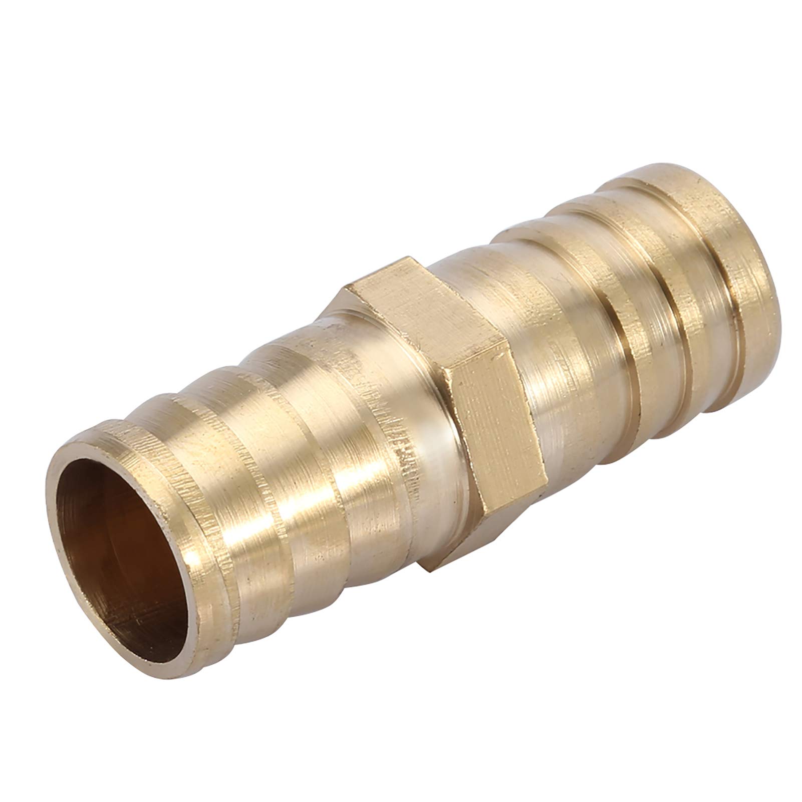 Kuuleyn raccordo tubo ottone diritto 6 mm 10 pezzi tenuta aria acqua