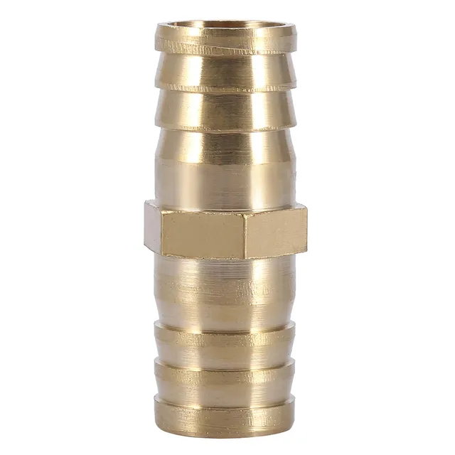 Kuuleyn raccordo tubo ottone diritto 6 mm 10 pezzi tenuta aria acqua