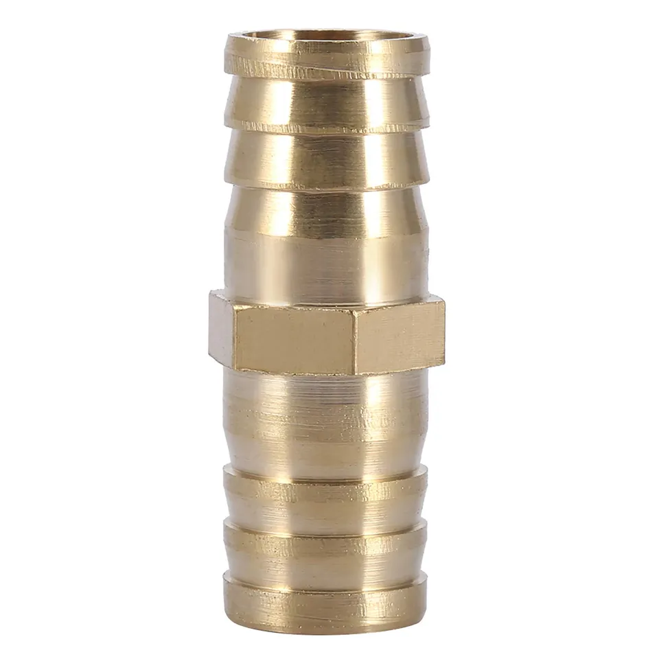 Kuuleyn raccordo tubo ottone diritto 6 mm 10 pezzi tenuta aria acqua