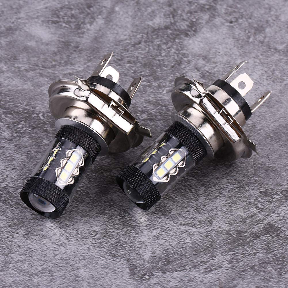 Kuuleyn Lampadine LED Auto H4 12-24V 80W 2 Pz