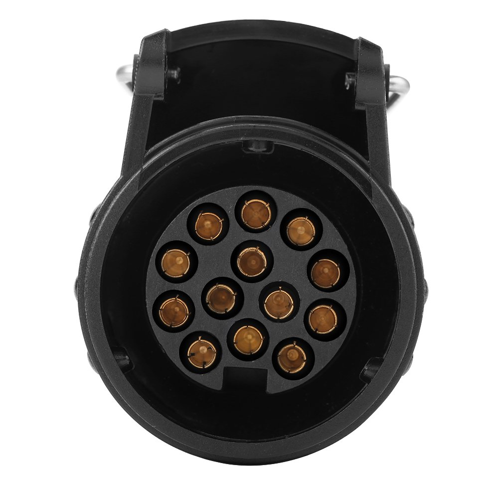 Kuuleyn Presa Rimorchio 13 Pin 12V Plastica Caravan Traino