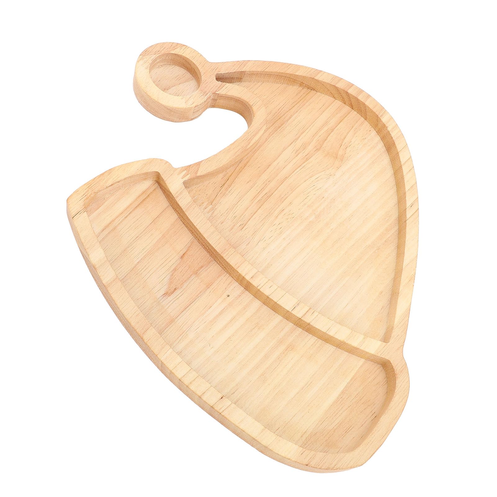 Hapivida Vassoio Legno Quercia Cappello Natale Antipasti