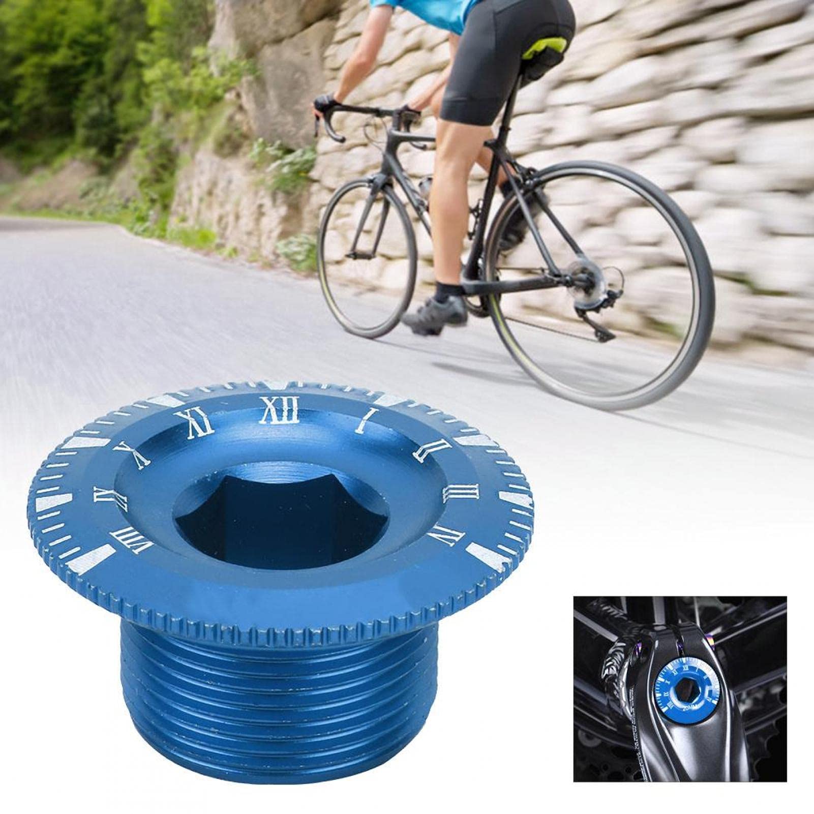 Kuuleyn M18 vite pedivella bici in alluminio antipolvere