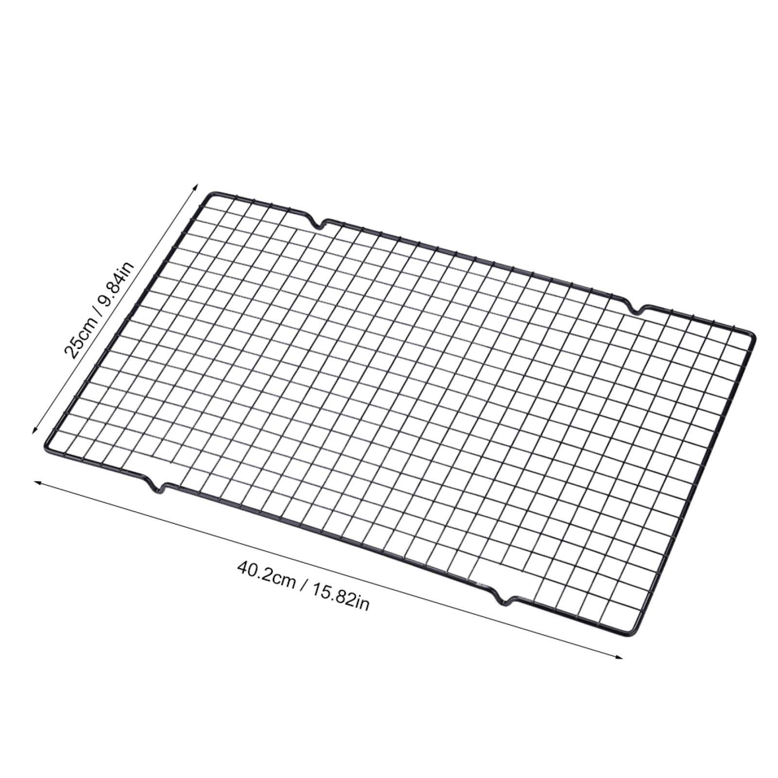 Kuuleyn Griglia Raffreddamento Antiaderente Nera 400x250 mm