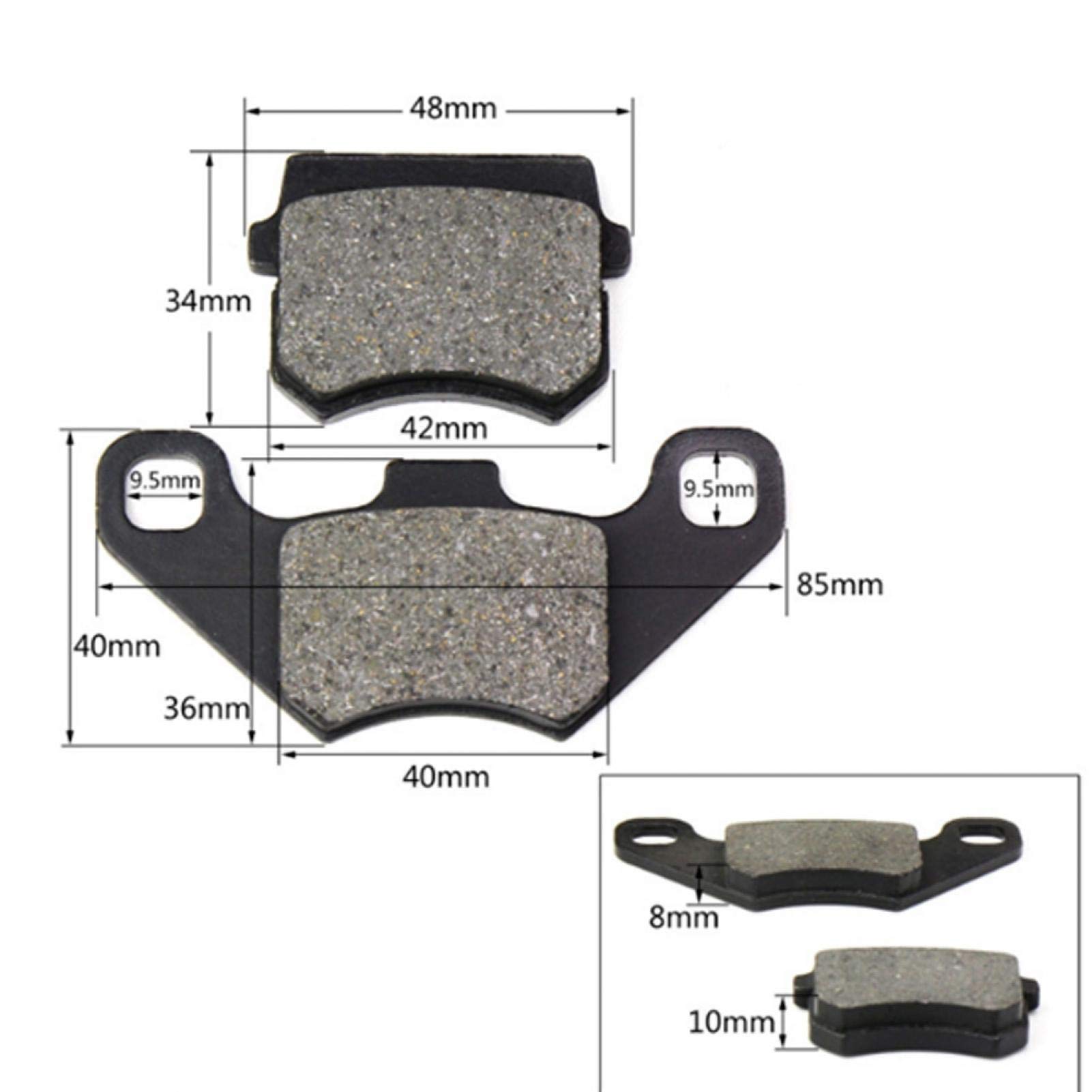 Kuuleyn pastiglie freno moto ceramica Kawasaki Suzuki set