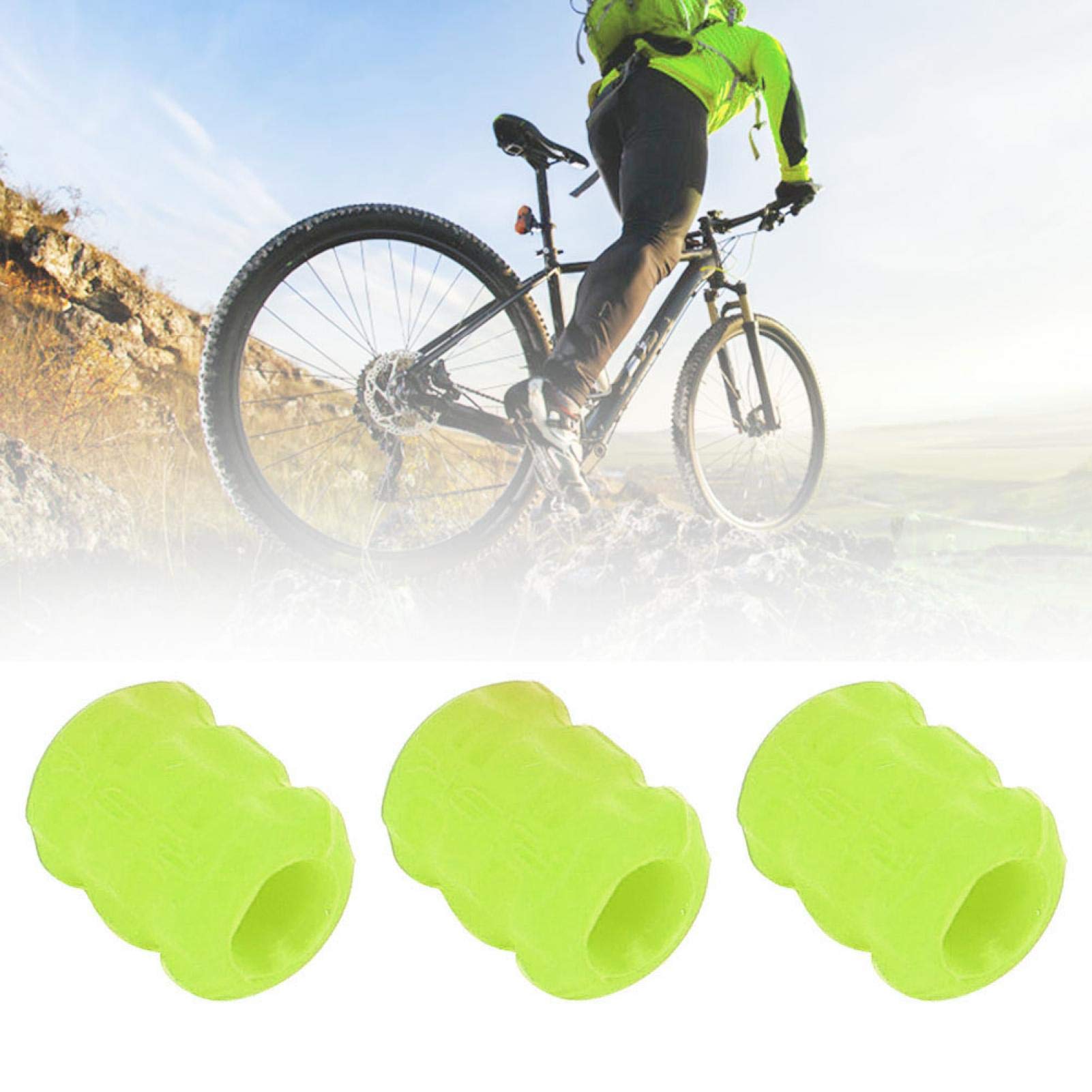 Kuuleyn 20 pezzi gommini proteggi telaio bici in silicone