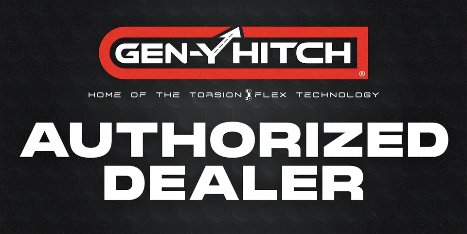 GEN-Y Hitch Authorized Dealer striscione 61x122 cm PVC