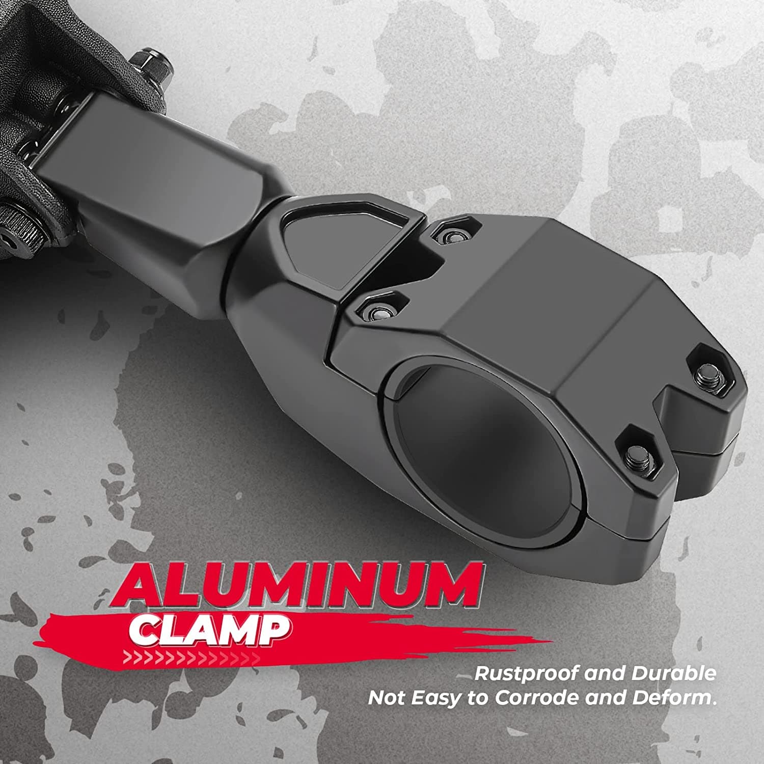 KEMIMOTO Specchietti Laterali UTV Coppia Roll-Bar 44-51 mm
