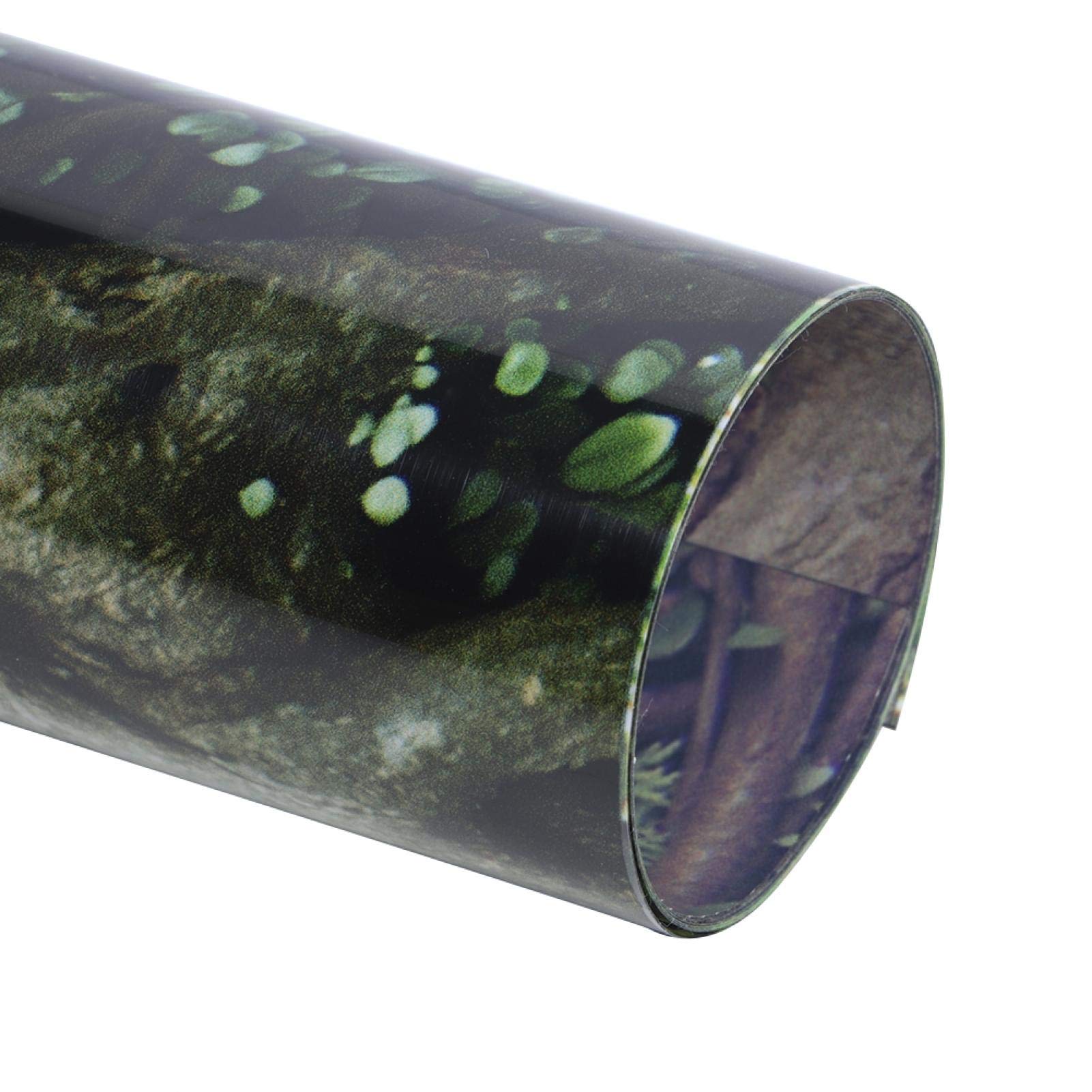 Kuuleyn Sfondo Acquario Adesivo PVC giungla 91x50 cm