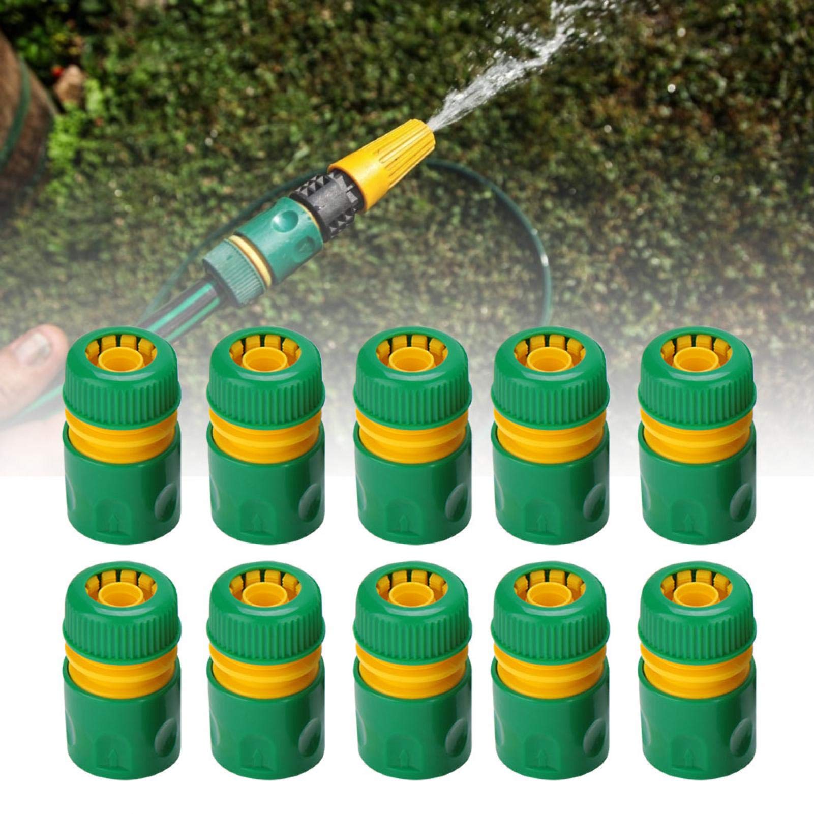 Kuuleyn Raccordo rapido 1/2" tubo giardino 10 pezzi PP