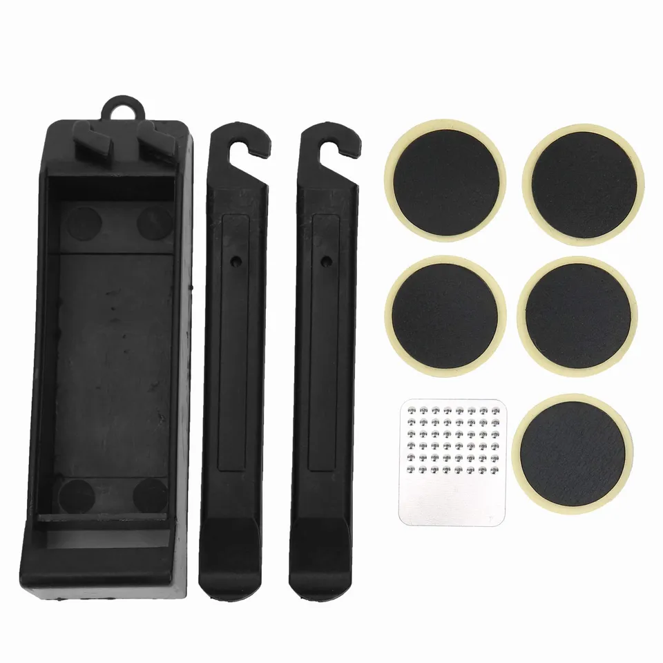 Kuuleyn Kit Riparazione Bici Toppe Senza Colla con Leve