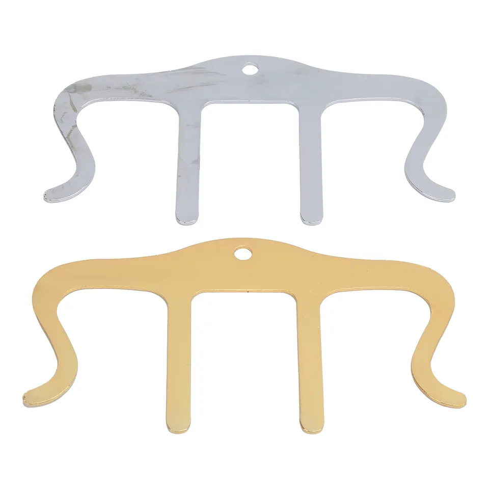 Kuuleyn Clip Libro Musicale Metallo 110 mm 2 Pezzi