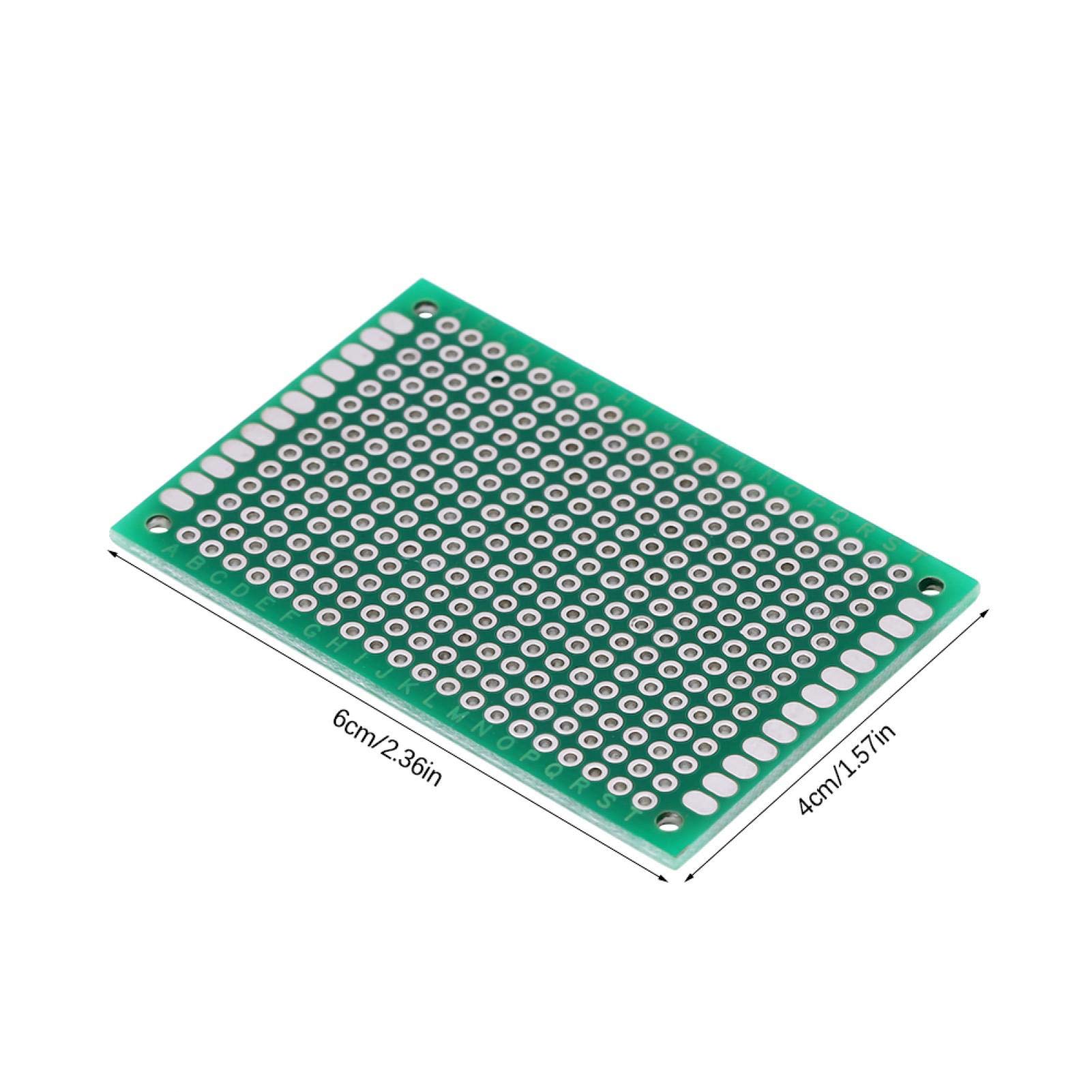 Kuuleyn 4x6cm basette millefori PCB doppia faccia 10 pezzi