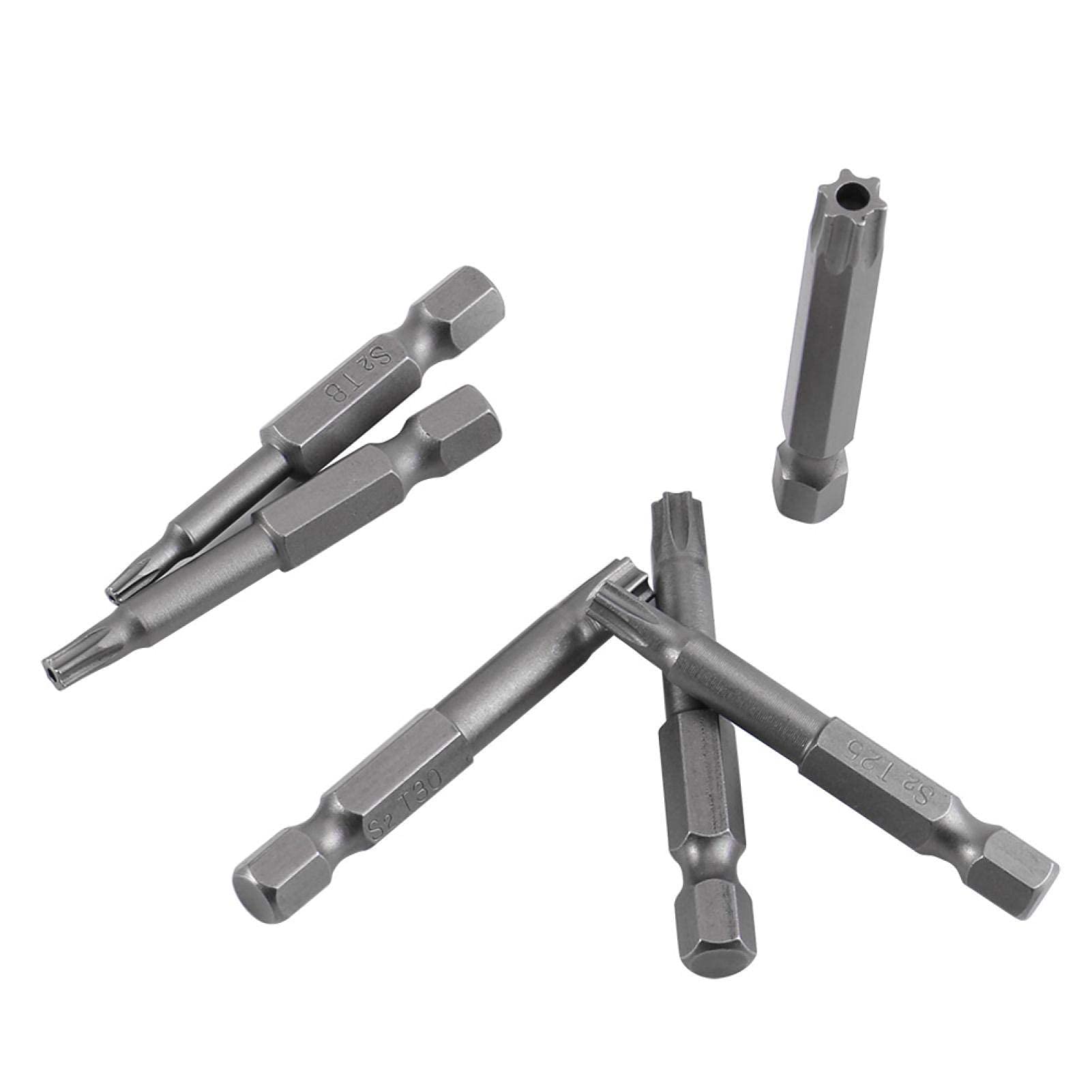 Kuuleyn Set Punte Torx T8-T40 50 mm S2 Magnetico 8 Pezzi