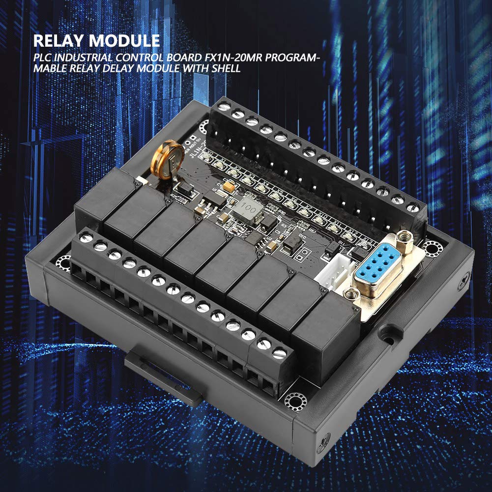 Kuuleyn FX1N-20MR modulo rele programmabile con guscio