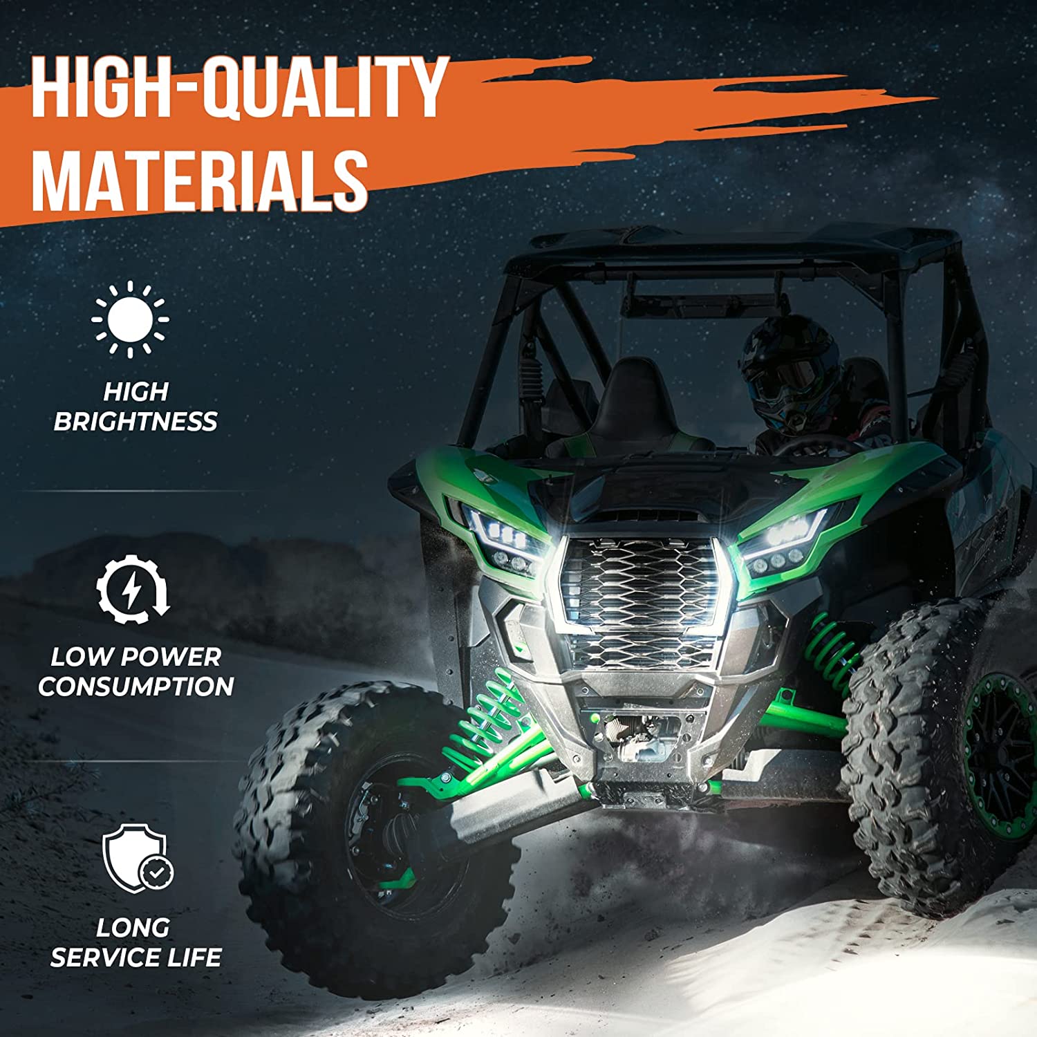 Kemimoto Teryx KRX 1000 Fang Lights LED griglia