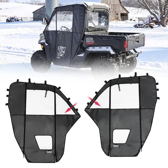 KEMIMOTO Defender porte superiori morbide Can-Am 2016+