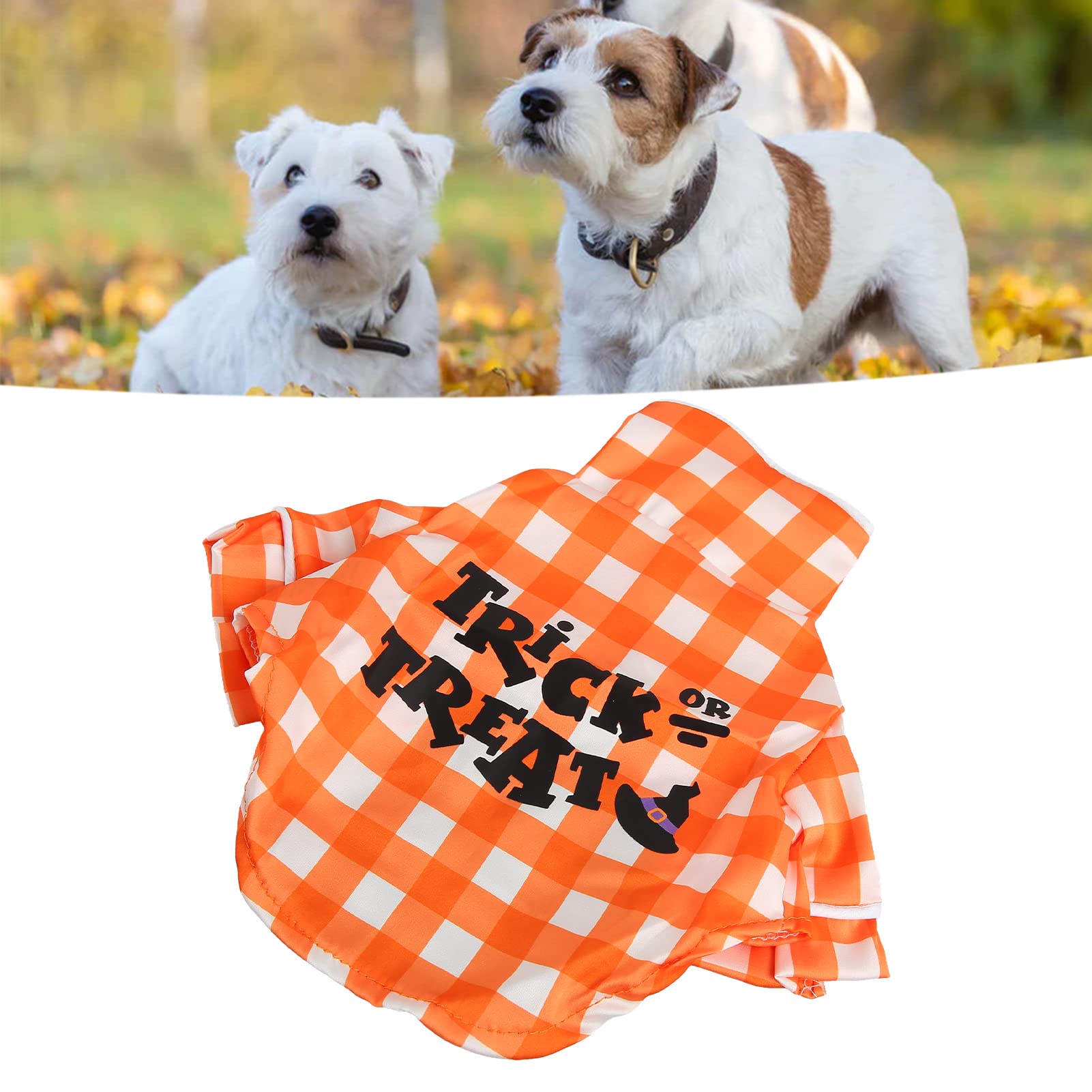 Kuuleyn Halloween Scozzese vestito cane taglia M peluche
