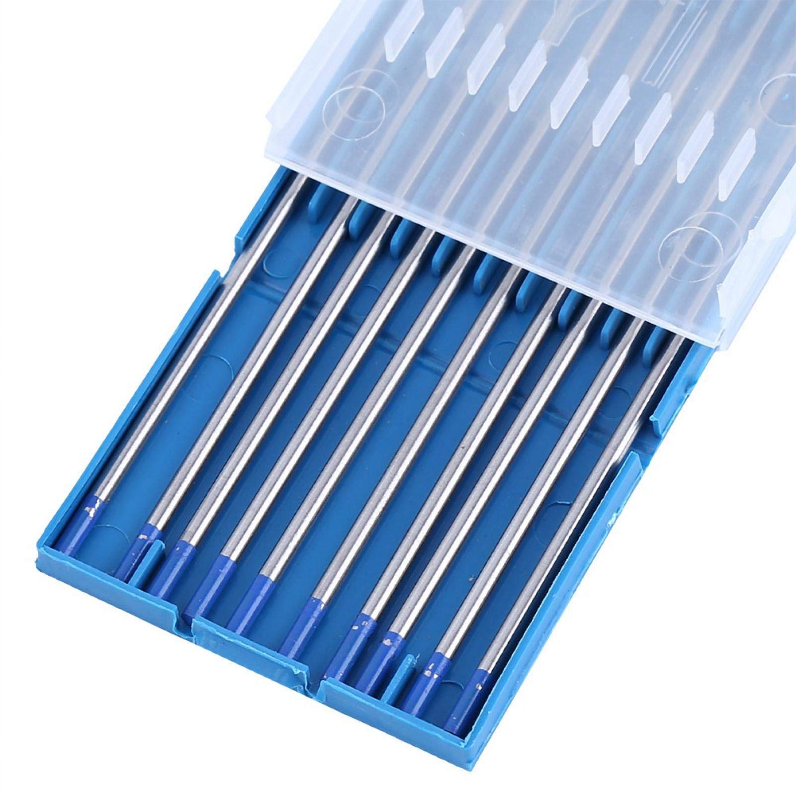 Kuuleyn elettrodi tungsteno TIG blu 2,4x175 mm 10 pezzi lantanio