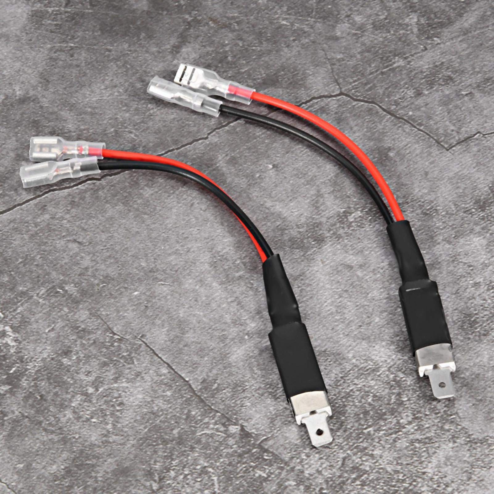 Kuuleyn H1 adattatore cablaggio fari LED 2 pezzi ABS