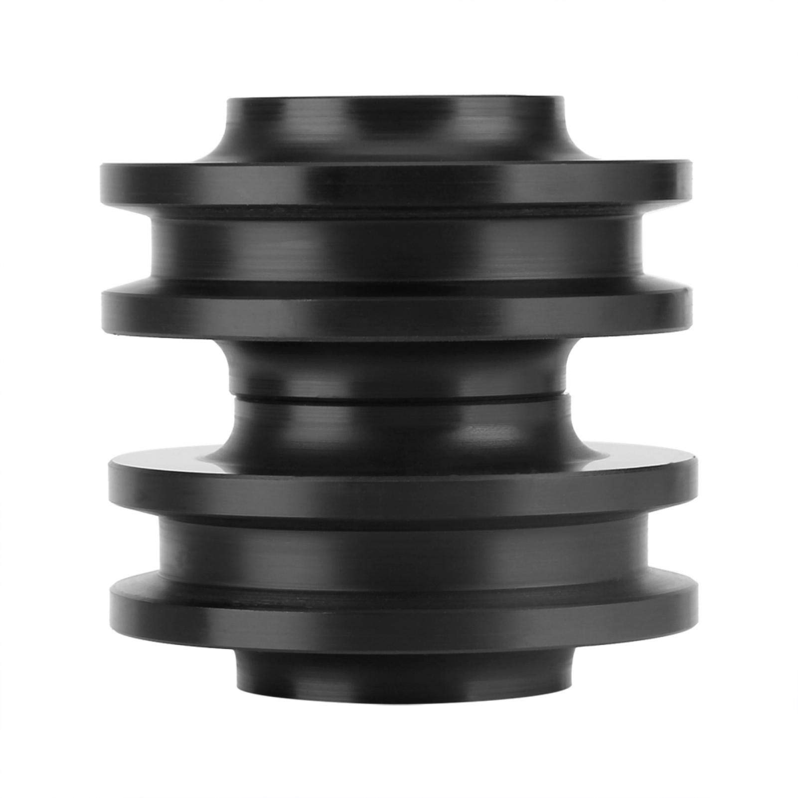 Kuuleyn Ruote Guida Porta Scorrevole 2 Pezzi 70 mm Nylon