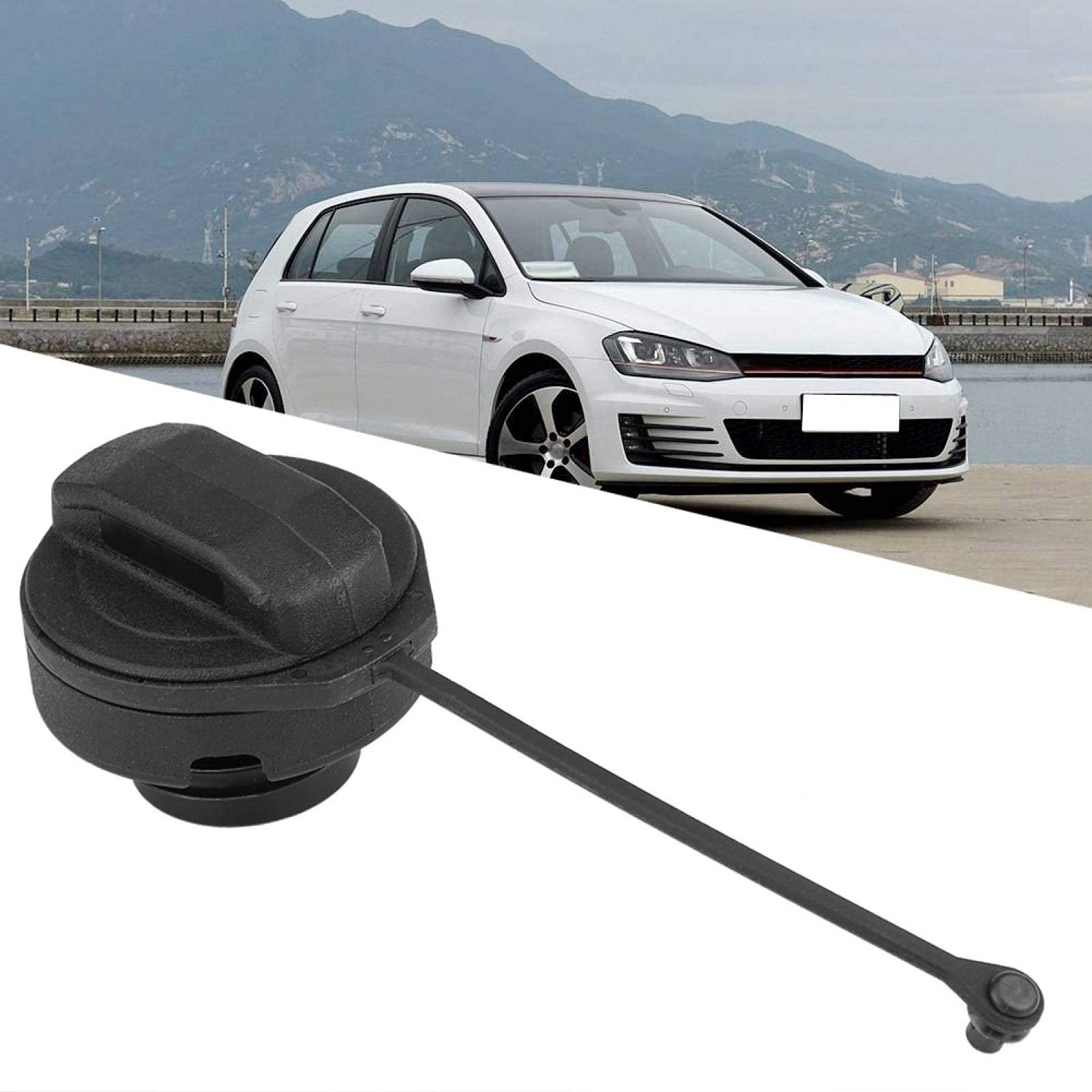 Kuuleyn 1H0201553B Tappo Serbatoio Carburante Nero Plastica