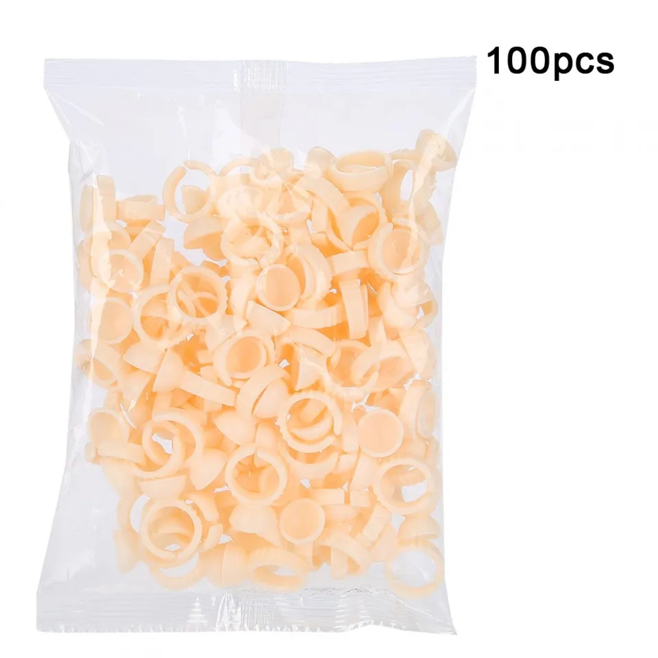Kuuleyn Anellini Tatuaggio Small No Separation Silicone 100 Pezzi
