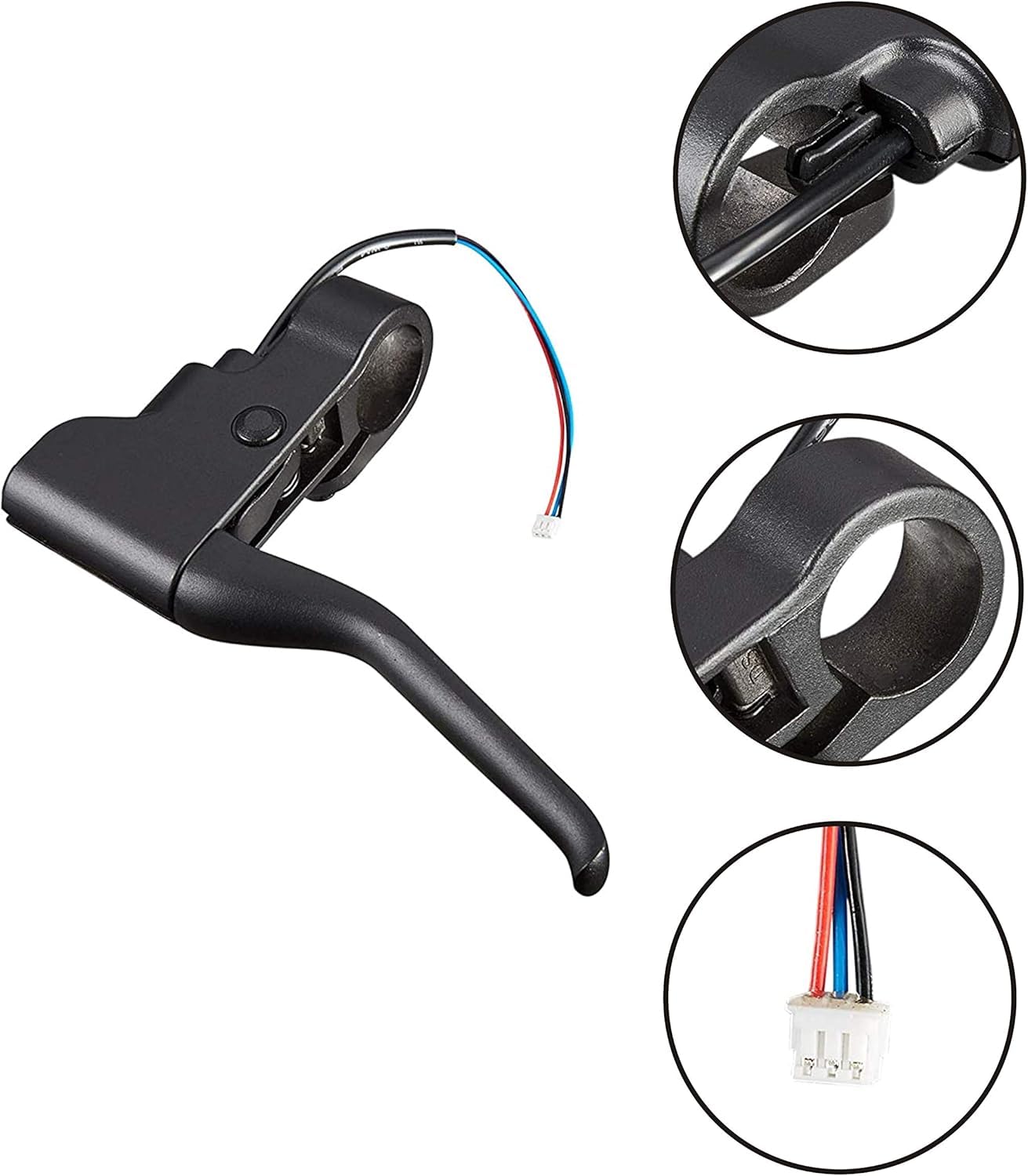 Kuuleyn leva freno monopattino M365 in alluminio nero resistente