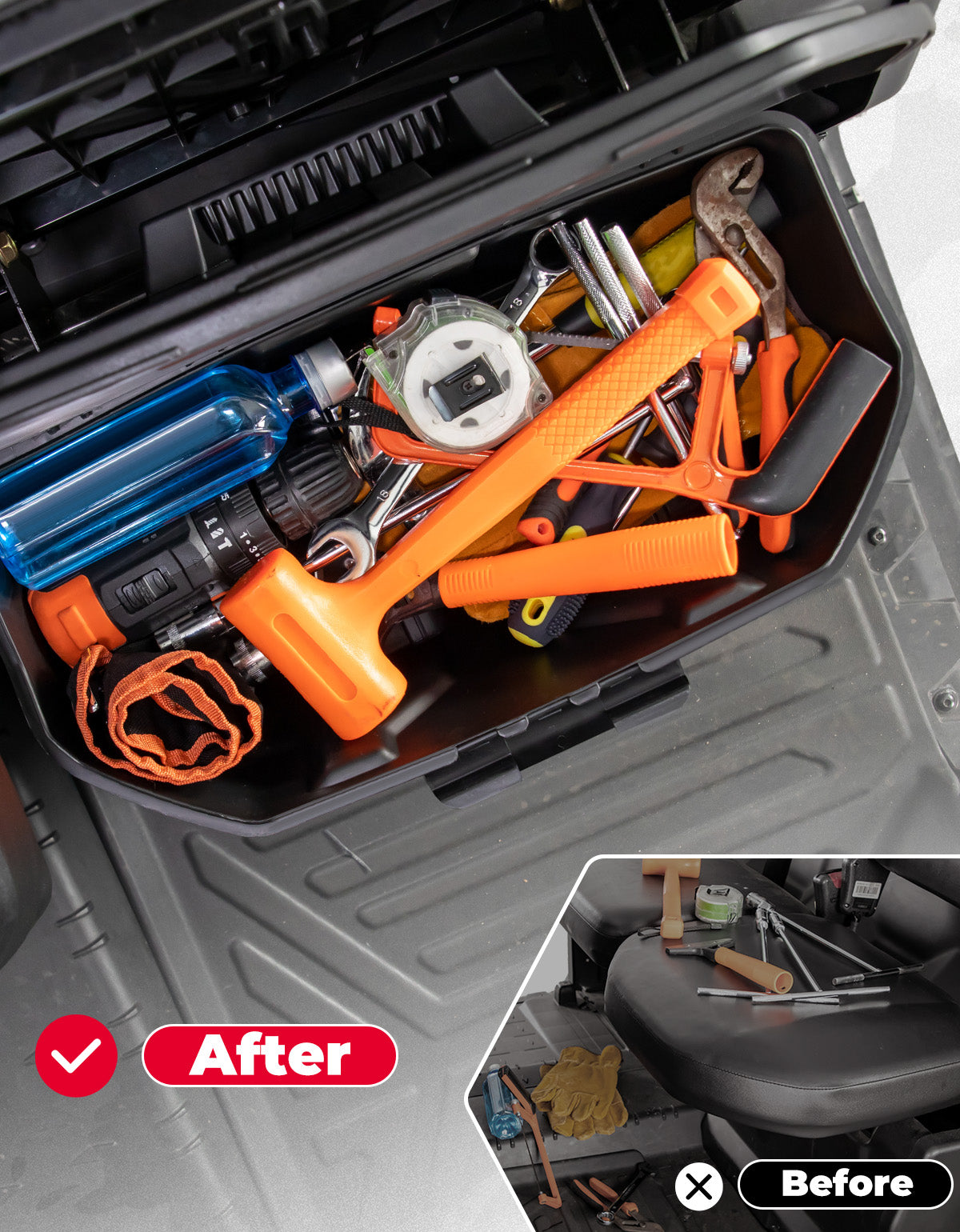 Kemimoto Defender box contenitore rimovibile 14,7L