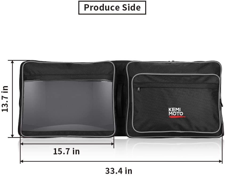 KEMIMOTO Borsa Sottotetto per RZR PRO XP in Oxford 1680D