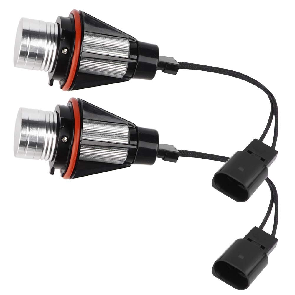 Kuuleyn Angel Eyes LED 6000K E60 E61 2 Pezzi Bianchi