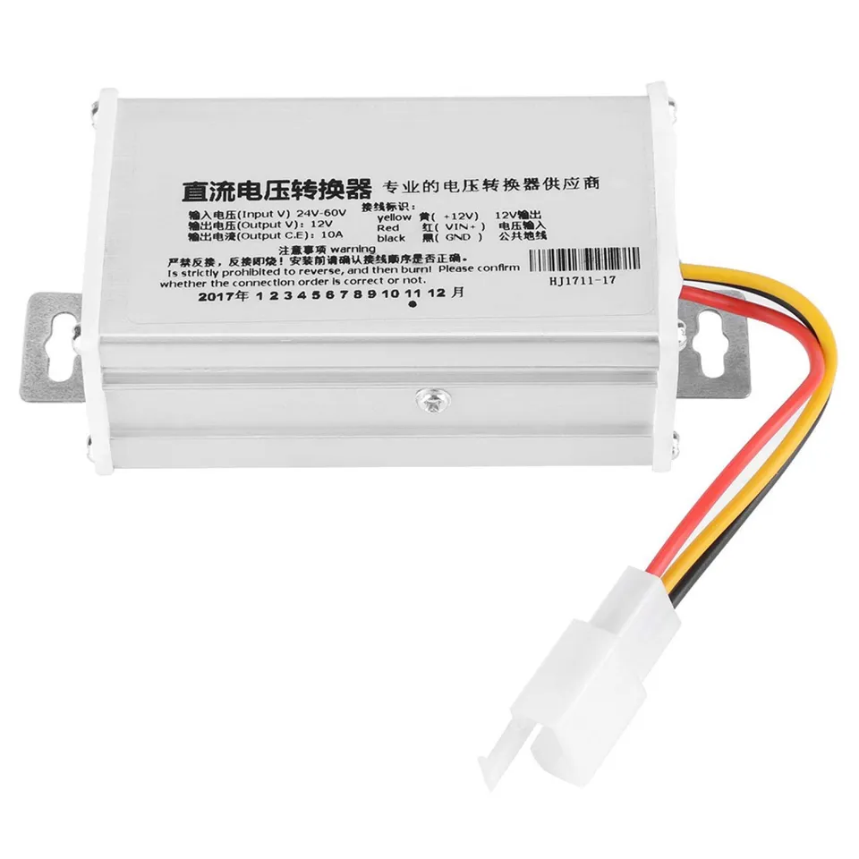 Kuuleyn adattatore convertitore DC 24V-60V a 12V 120W 10A
