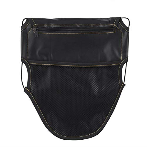 Kuuleyn Borsa Sottosella Scooter Pelle PU Nera Doppia Tasca
