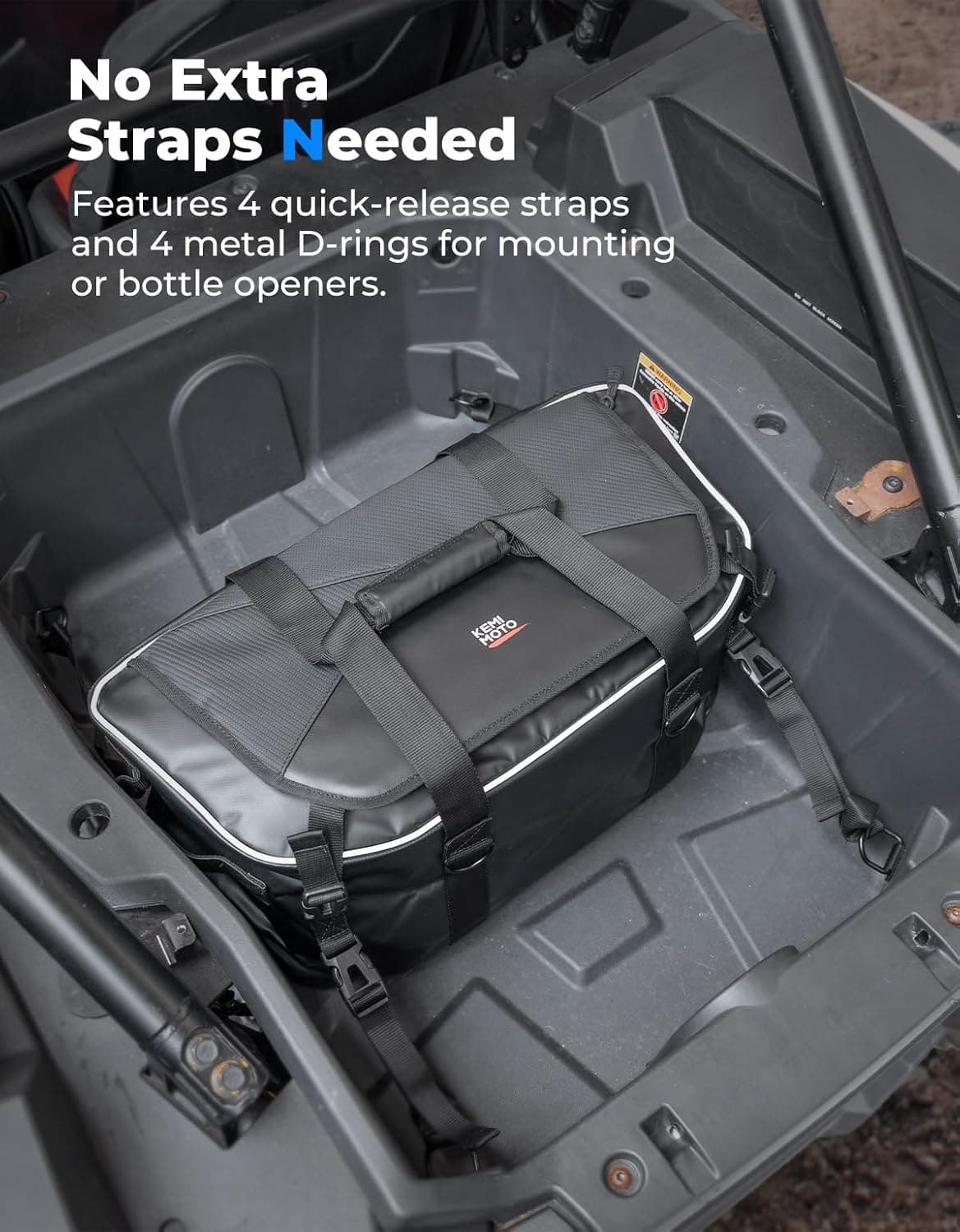 KEMIMOTO Borsa Frigo UTV 20L Termica Impermeabile