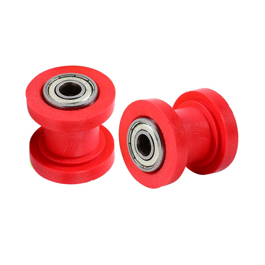 Kuuleyn ID 8 mm puleggia guidacatena rossa pit bike nylon