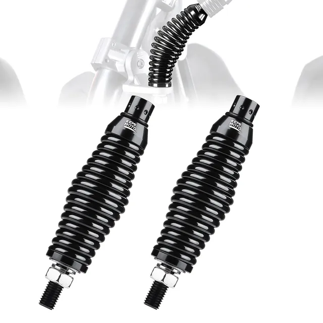 Kemimoto base molla whip light UTV ATV 2 pezzi acciaio nero