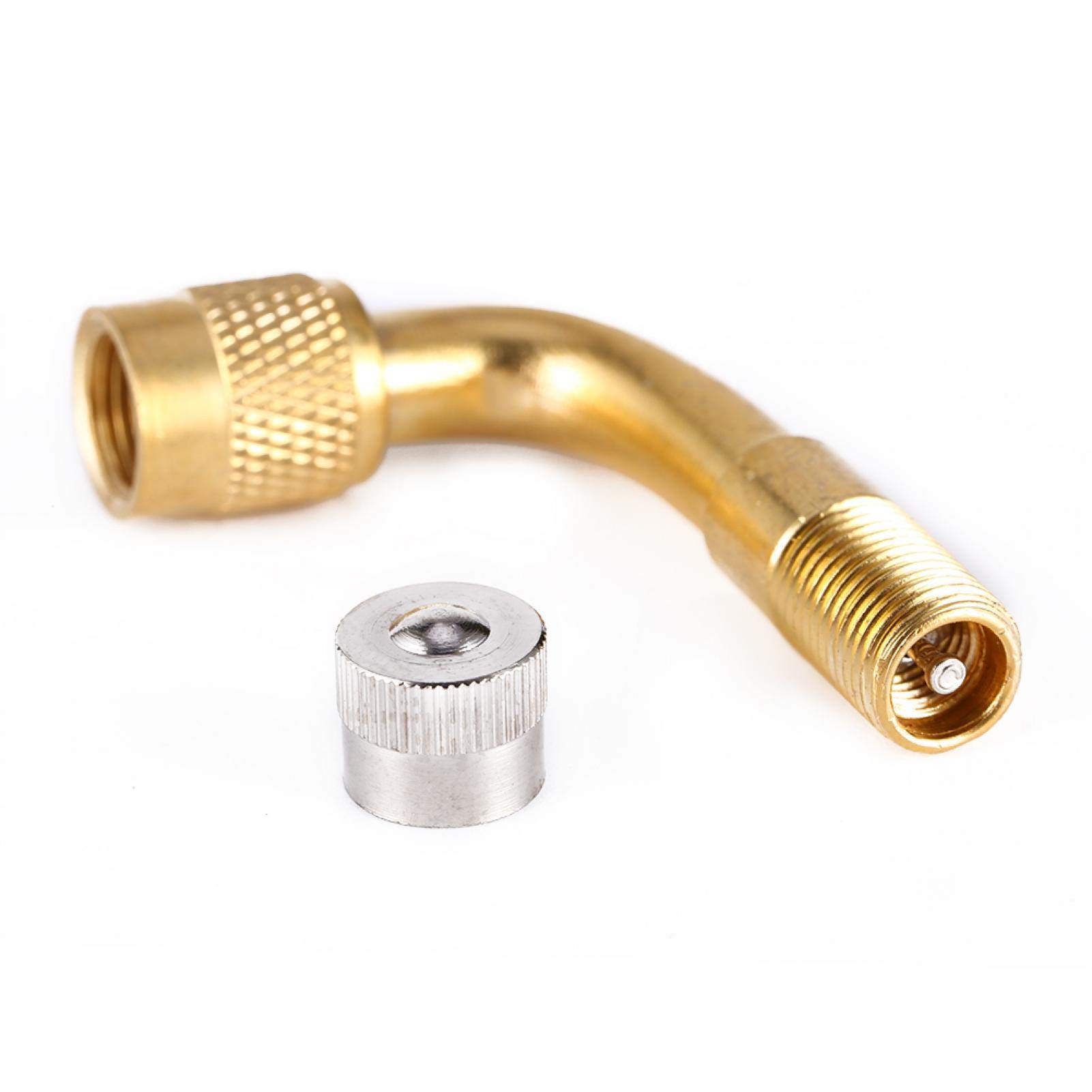 Kuuleyn Prolunga Valvola Pneumatico 90° Ottone