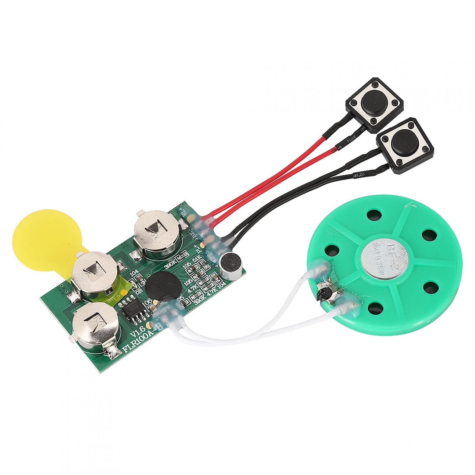 Kuuleyn Modulo Vocale 120 Secondi Chip Audio Registrabile Pulsante