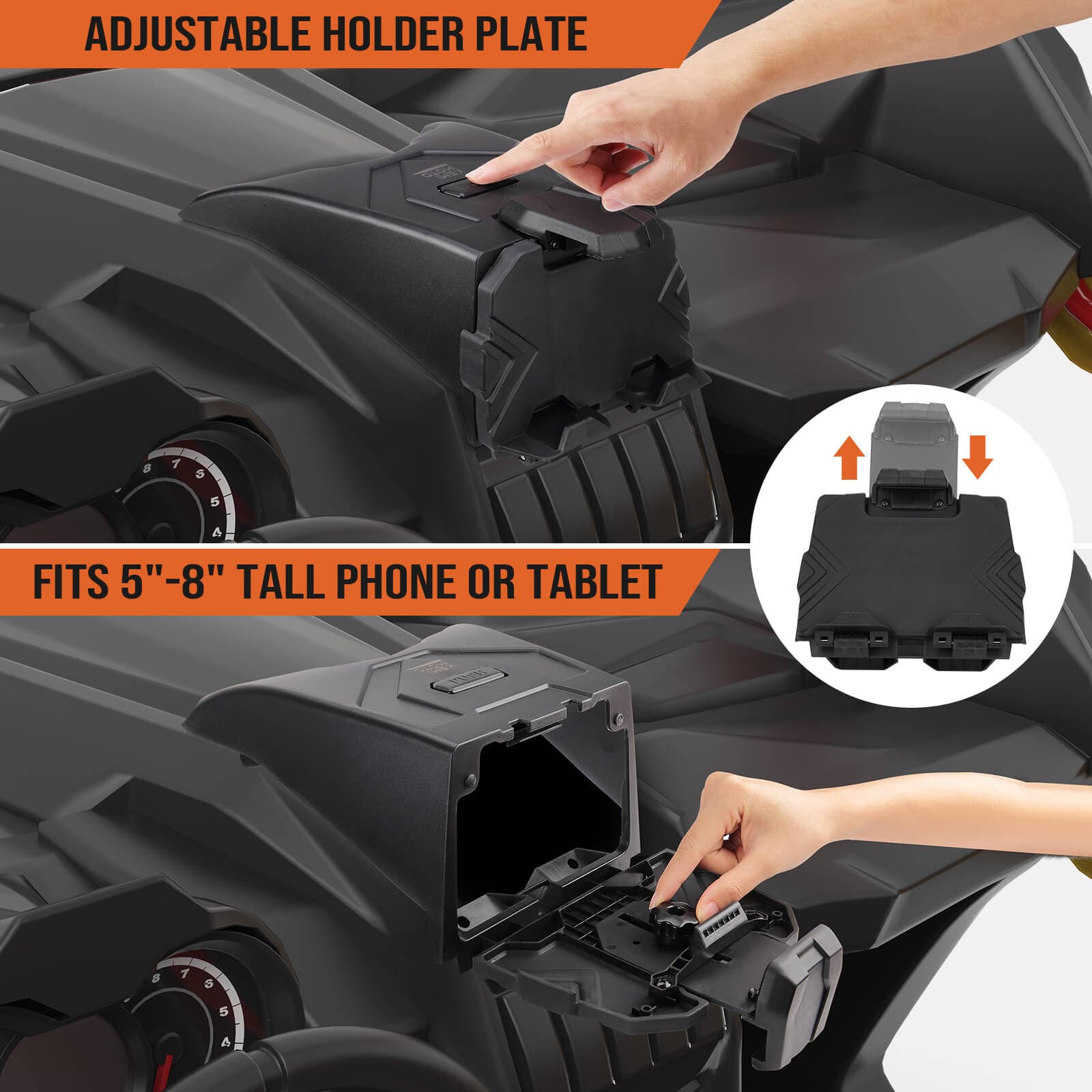 Kemimoto Maverick X3 box navigatore + kit riduzione rumore