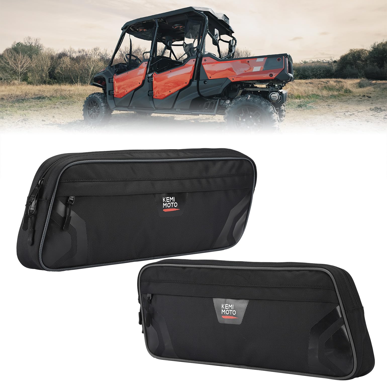 Kemimoto Pioneer 1000 borse porta inferiori UTV idrorepellenti