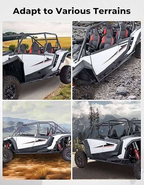 KEMIMOTO Pedane Nerf Bars RZR XP 4 1000 Acciaio 2024-2025