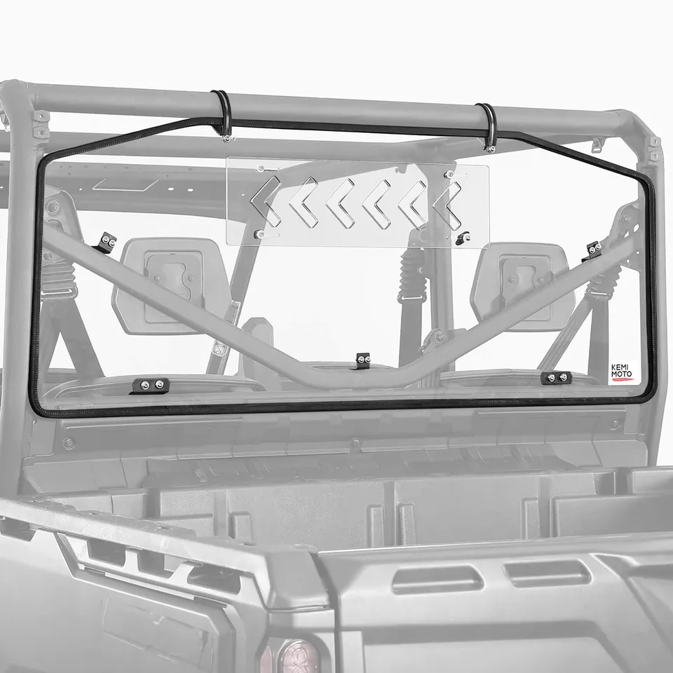 Kemimoto Defender HD5-HD10 parabrezza posteriore scorrevole