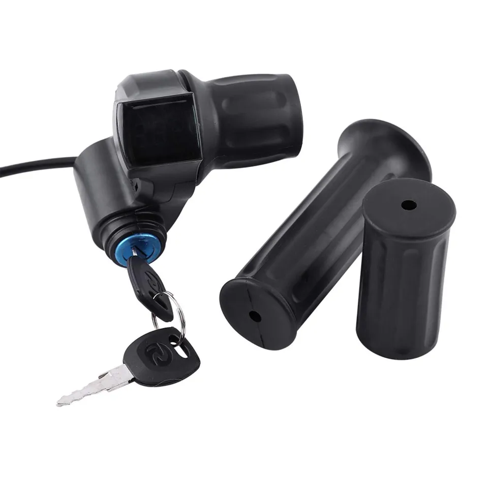 Kuuleyn Manopola acceleratore bici elettrica display LED 12-84V