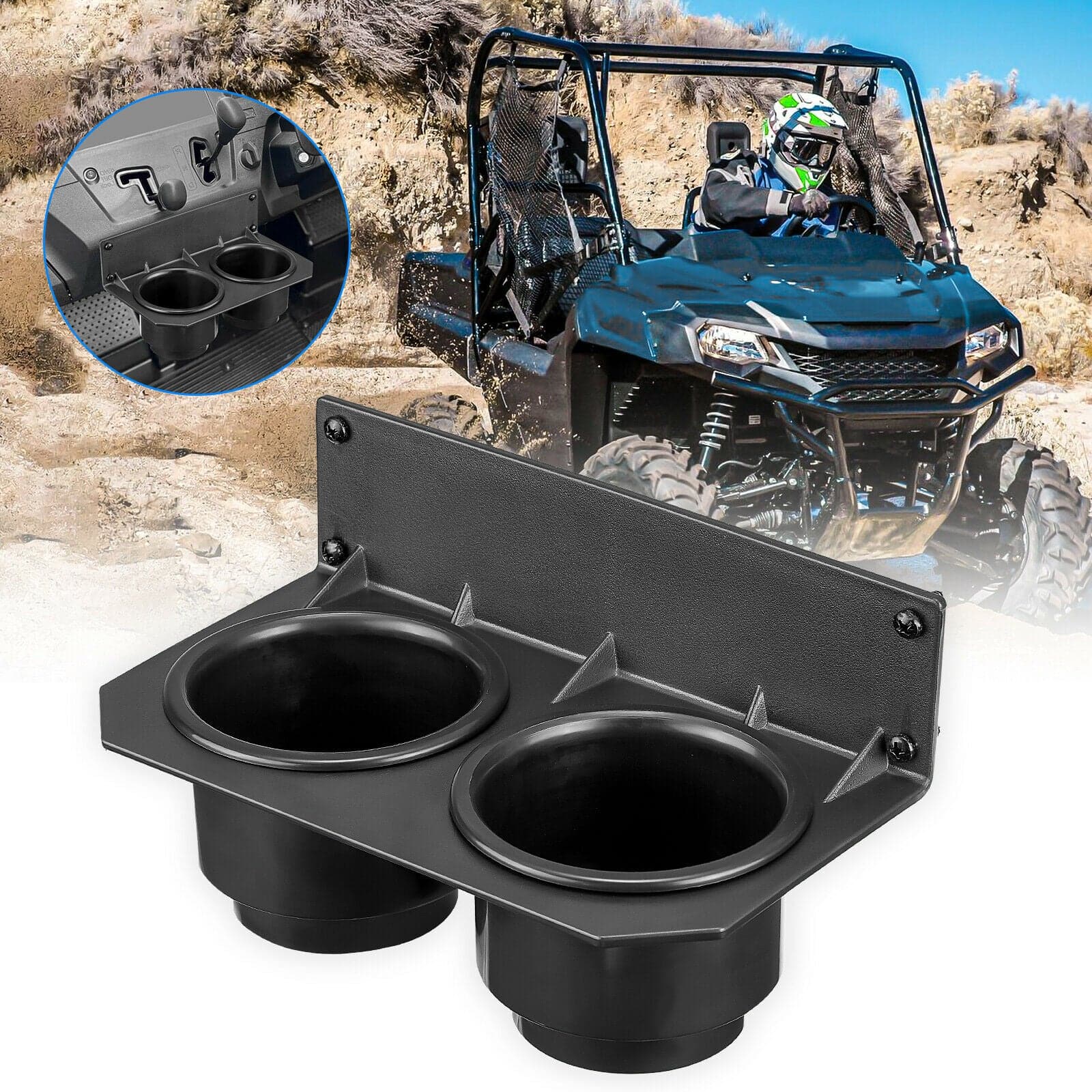 Kemimoto Pioneer 700 portabicchieri cruscotto centrale 2014-2023