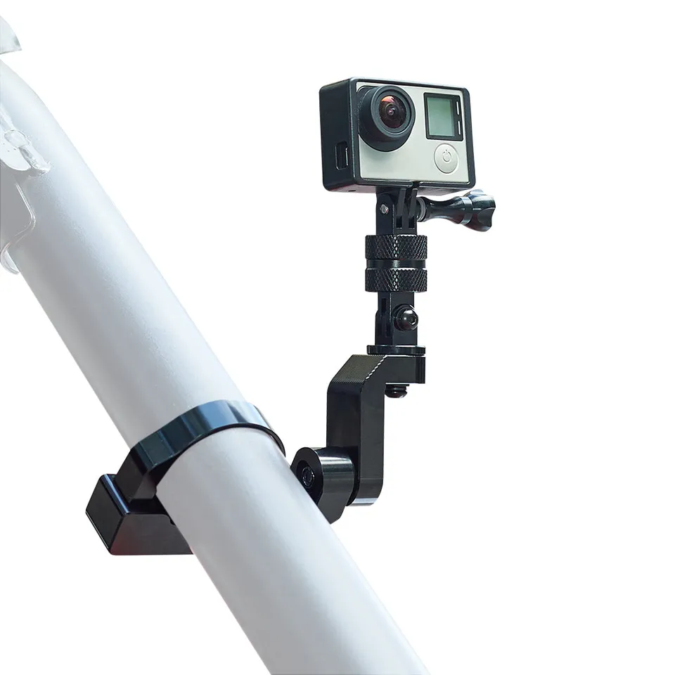 KEMIMOTO B1201-04001BK supporto action cam alluminio