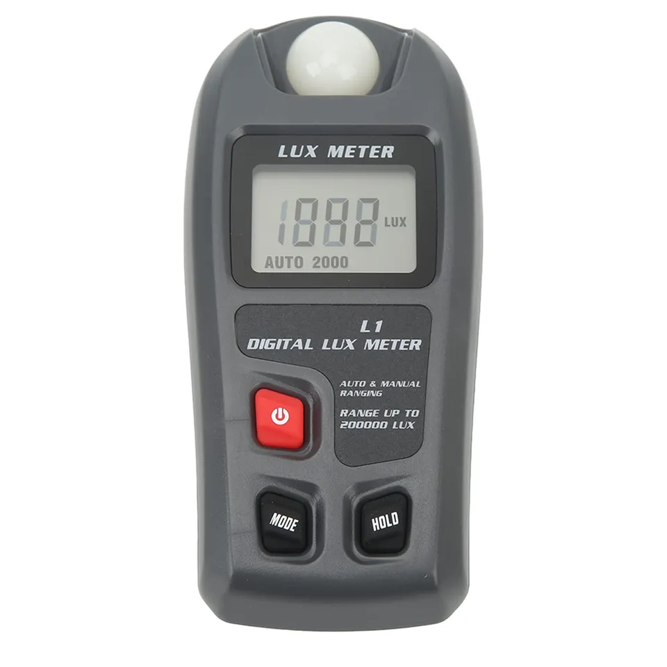 AOWINHIT luxmetro digitale LCD 0,1-20000 lux ABS