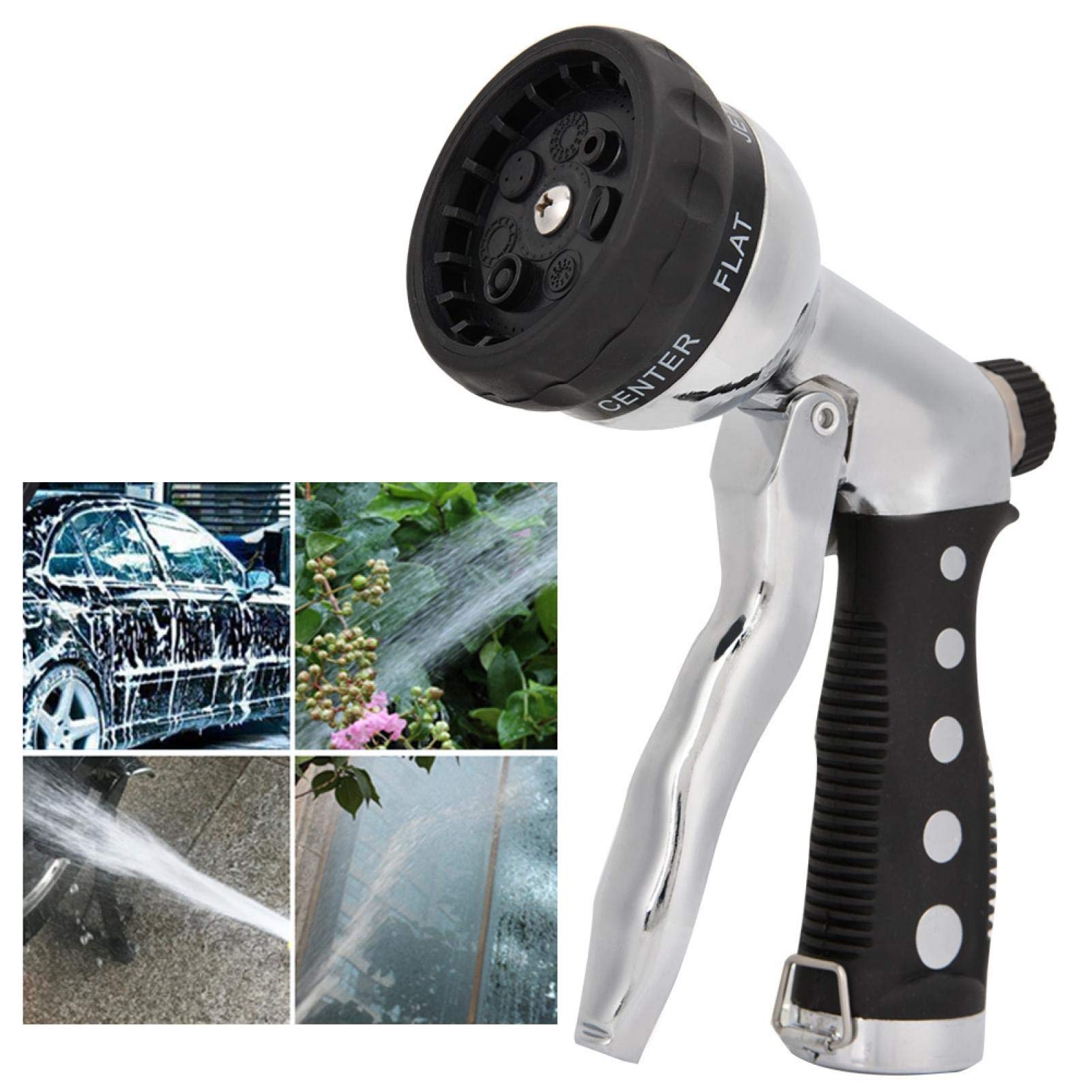 Kuuleyn Pistola Acqua Giardino 7 Getti Alta Pressione