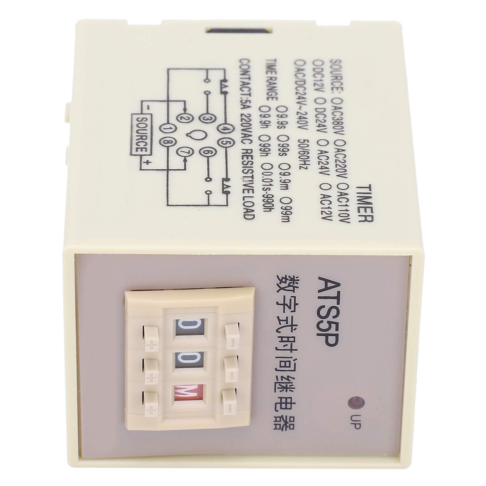 Kuuleyn Relè temporizzatore digitale AC380V ciclo