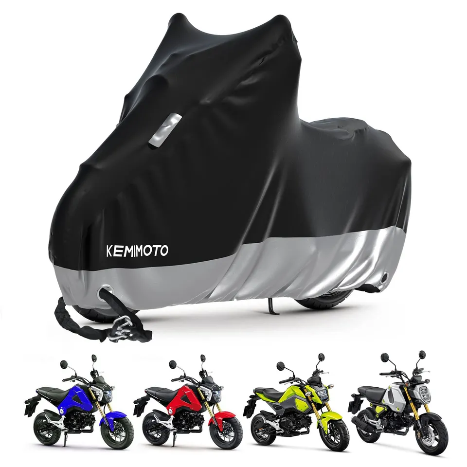 KEMIMOTO F0313-00401BK telo coprimoto impermeabile Grom MSX125
