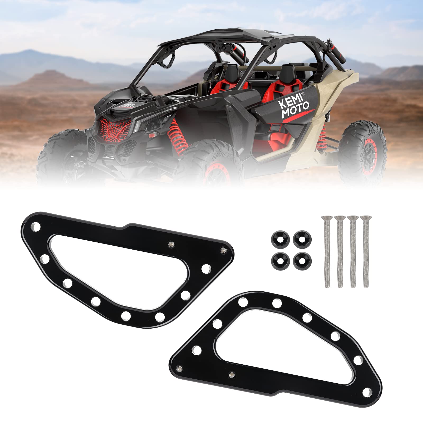 Kemimoto Maverick X3 maniglie presa coppia alluminio